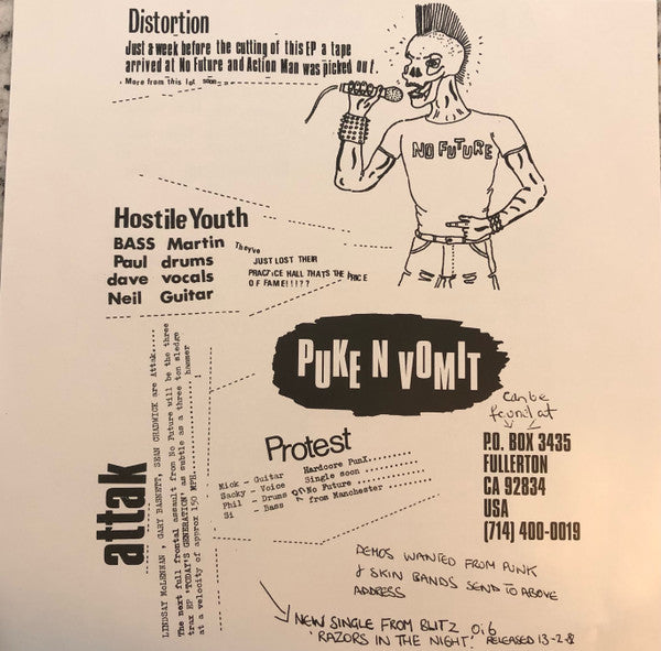 V.A. (Fo Futureレコーズ「デモ音源」コンピ)- A Country Fit For Heroes (US 限定再発「グリーンヴァイナル」12" / New)