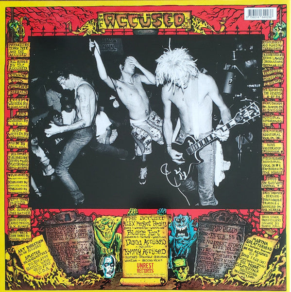 ACCUSED, THE (ジ・アキューズド) - Martha Splatterhead's Maddest Stories Ever Told (Canada 限定再発「黄/黒スプラッターヴァイナル」 LP/ New) '88年サードアルバム !