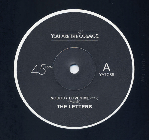 LETTERS, THE (ザ・レターズ) - Nobody Loves Me (Spain 310枚限定再発「セカンドエディション」 7"/ New) '80年唯一シングル!