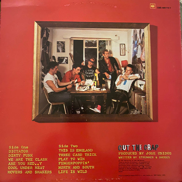 CLASH, THE (ザ・クラッシュ ) - Cut The Crap (EU 限定リプロ再発 LP/ New) '85年ラストアルバム!