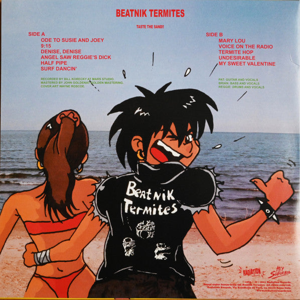 BEATNIK TERMITES (ビートニク・ターマイツ) - Taste The Sand!! (Italy 正規再発「500枚限定青/黄ヴァイナル」LP/ New)「オールディーズ・コア」ファーストアルバム!