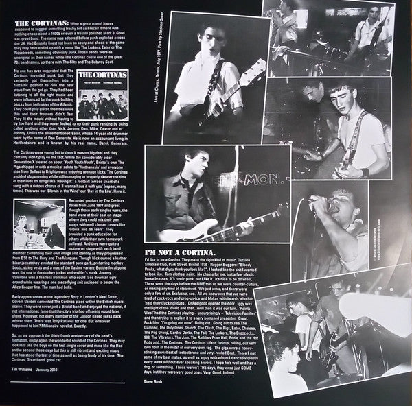 CORTINAS, THE (ザ・コルティナズ) - Defiant Pose : Singles & Demos 1977 1978 (Italy 100枚限定「イエローヴァイナル」LP / New) シングル&デモ・コンピ !