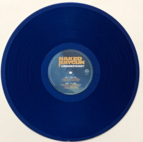 NAKED RAYGUN (ネイキッド・レイガン) - Understand? (UK 限定再発「ブルーヴァイナル」LP/ New) '89年 4th アルバム!
