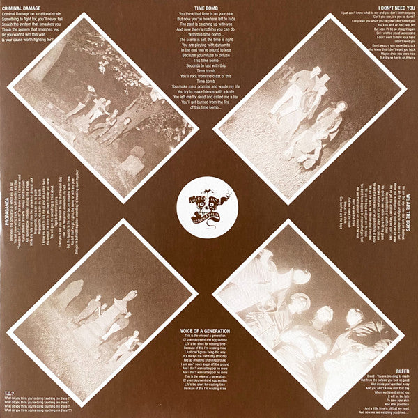 BLITZ, THE (ザ・ブリッツ) - Voice Of A Generation (Italy 500枚限定再発「スプラッターヴァイナル 」LP/ New) ボーナス3曲追加!