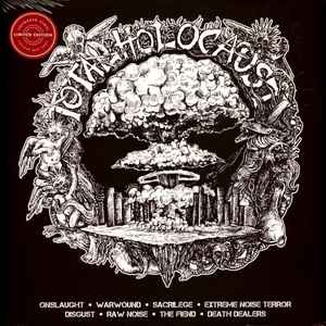 V.A. (UK クラスト〜スラッシュメタル・コンピ !) - Total Holocaust (UK 限定「クリア/ブラック/レッドスプラッターヴァイナル」LP/ Mew)