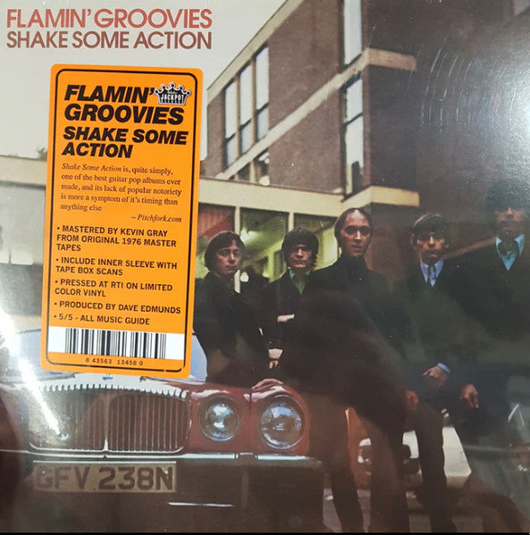 FLAMIN' GROOVIES (フレイミン・グルーヴィーズ) - Shake Some Action (US 正規再発「限定オレンジヴァイナル」 LP/ New) '76年、パワーポップ期の名作 4th アルバム !