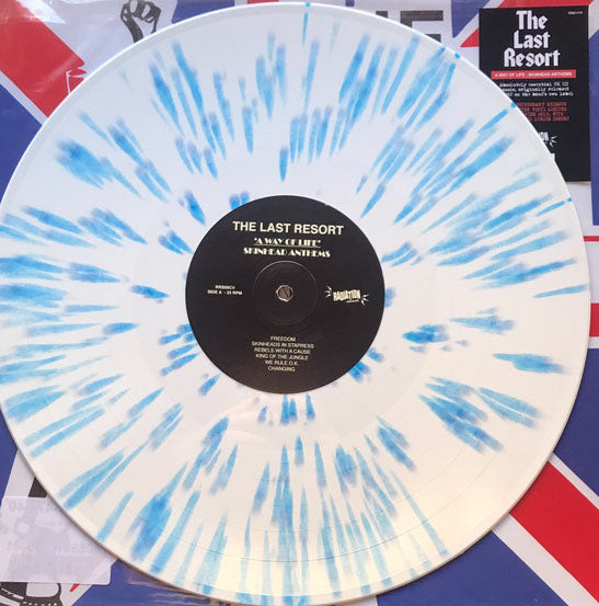 LAST RESORT, THE (ザ・ラスト・リゾート) - A Way Of Life Skinhead Anthems (Italy 500限定再発「スプラッターヴァイナル」LP / New) '82年ファーストアルバム!