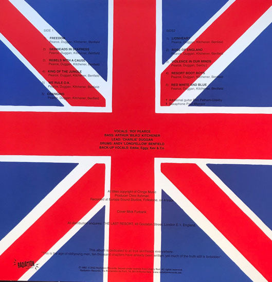 LAST RESORT, THE (ザ・ラスト・リゾート) - A Way Of Life Skinhead Anthems (Italy 500限定再発「スプラッターヴァイナル」LP / New) '82年ファーストアルバム!