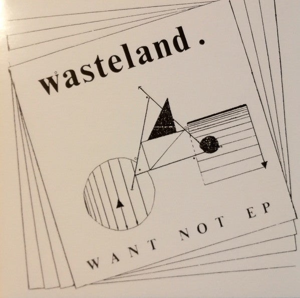 WASTELAND (ウェイストランド) - Want Not EP (Italy 限定再発 7"/ New)