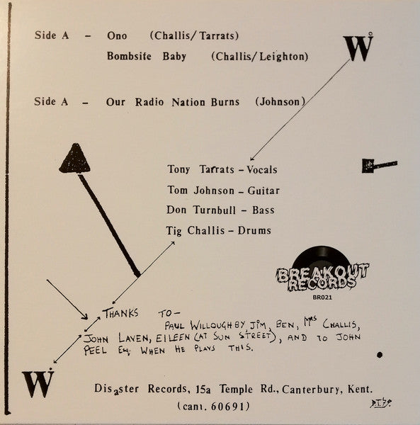 WASTELAND (ウェイストランド) - Want Not EP (Italy 限定再発 7"/ New)