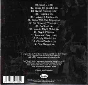 SONIC'S RENDEZVOUS BAND (ソニックス・ランデブーズ・バンド) - Out Of Time (UK 限定見開き紙ジャケ CD/ New) デトロイト・ダイハードロックンロール !