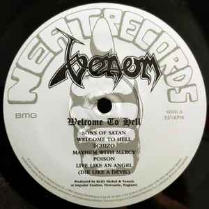 VENOM (ヴェノム) - Welcome To Hell (Italy 「正規」限定再発 180g LP/New) '81年名作ファースト!