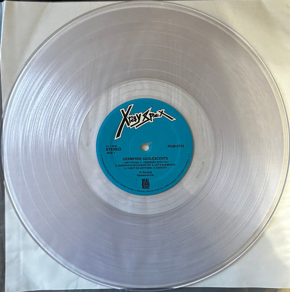 X-RAY SPEX (エックス・レイ・スペックス) - Germfree Adolescents (US 限定再発クリア「Xレイ」ヴァイナル LP/ New)