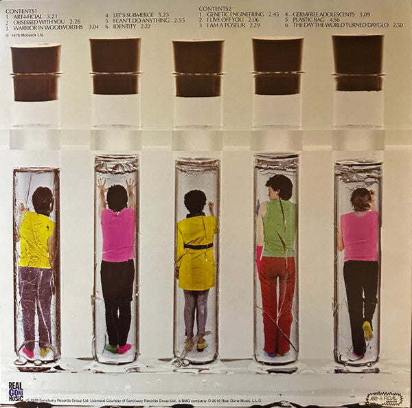 X-RAY SPEX (エックス・レイ・スペックス) - Germfree Adolescents (US 限定再発クリア「Xレイ」ヴァイナル LP/ New)