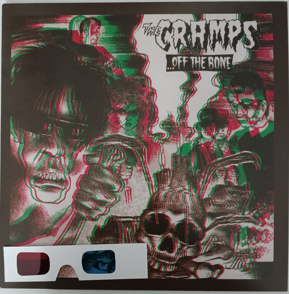 CRAMPS (クランプス) - Off The Bone (EU 限定リプロ再発「黒盤」 LP-3D印刷ジャケ/New)