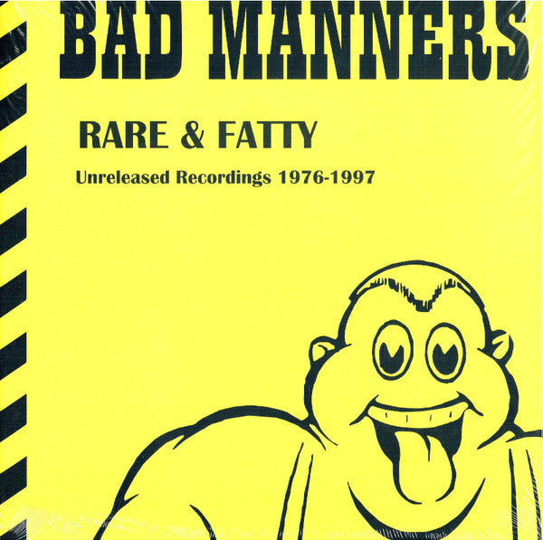 BAD MANNERS (バッド・マナーズ) - Rare & Fatty : Unreleased Recordings 1976-1997 (UK 正規再発「限定レッドヴァイナル」LP/ New) レア音源コンピ!