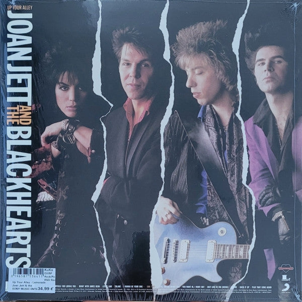 JOAN JETT & The Blackhearts (ジョーン・ジェット & ザ・ブラックハーツ) - Up Your Alley (EU/US 「RSD 2023」 限定2,200枚再発レモネード・イエローヴァイナル LP/New) '88年6th アルバム!