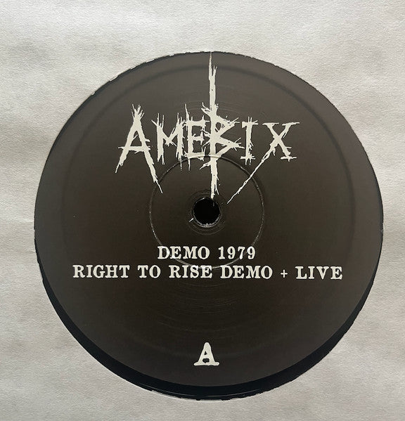 AMEBIX, THE (ジ・アメビックス) - Demo 1979 / Right To Rise Demo + Live (EU 限定プレス再発 LP/ New)