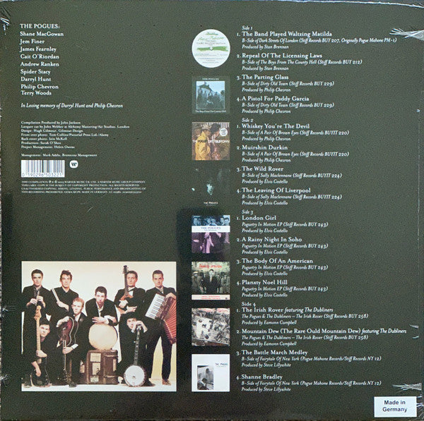 POGUES, THE (ザ・ポーグス) - The Stiff Records B-Sides : 1984-1987 (US-EU RSD 2023 限定3,000枚ブルーマーブルヴァイナル 2xLP/ New)
