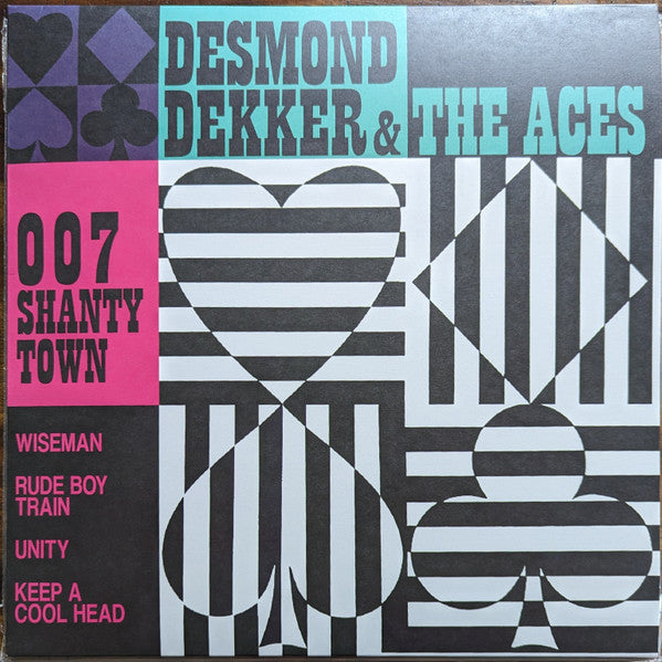 DESMOND DEKKER & The Aces (デスモンド・デッカー & ジ・エイシズ) - 007 : Shanty Town (EU M.V.O.社750枚限定復刻再発ナンバリング入り180g ピンクヴァイナル LP/ New)