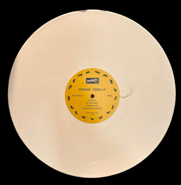 MINOR THREAT (マイナー・スレット) - Out Of Step (US 限定リマスター再発「ホワイトヴァイナル」LP /New) '23年プレス「白盤」!