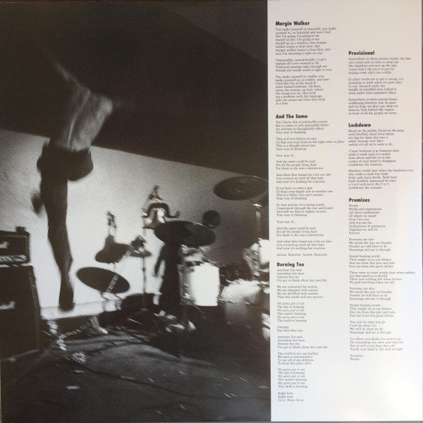 FUGAZI (フガジ) - Margin Walker (US 2023年正規再発「限定クリアグリーンヴァイナル」12"/ New) '89年セカンドミニアルバム!