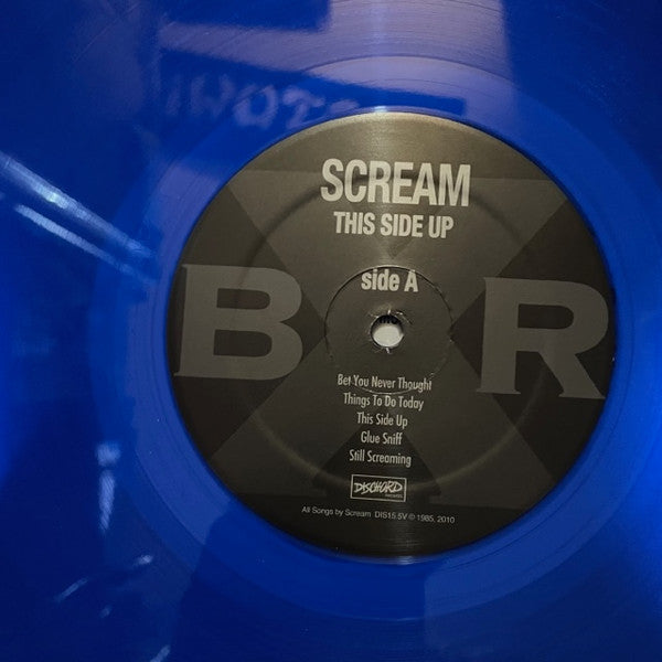 SCREAM (スクリーム) - This Side Up (US 2023年限定再発「ブルーヴァイナル」 LP / New)
