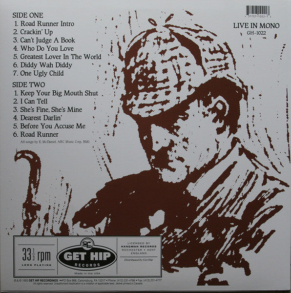 HEADCOATS (ヘッドコーツ) - W.O.A.H! Bo In Thee Garage (US 限定再発180g 「カラーVINYL」LP/New) ’91年ボ・ディドレー・トリビュート・カヴァ・アルバム!