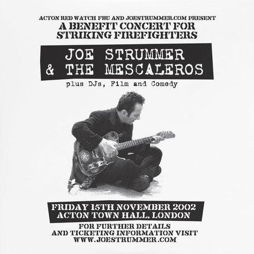 JOE STRUMMER & THE MESCALEROS (ジョー・ストラマー & ザ・メスカレロス) - Live At Acton Town Hall (US & EU 限定再発「クリアヴァイナル」2xLP/New)