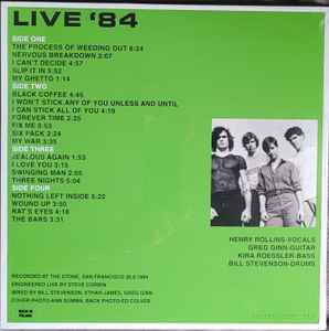 BLACK FLAG (ブラック・フラッグ) - Live '84 (German 限定プレス再発 2xLP/ New) Live at The Stone !