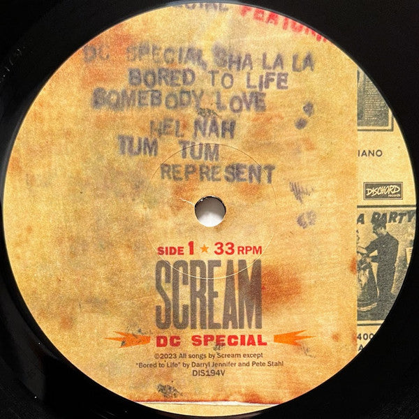 SCREAM (スクリーム) - DC Special (US 初回限定プレス LP/ New)