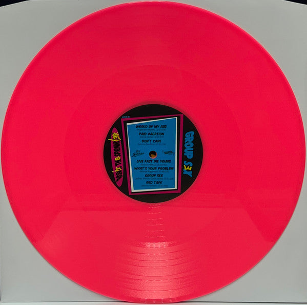 BORIS THE SPRINKLER (ボリス・ザ・スプリンクラー) - Group Sex (Italy 500枚限定再発「ピンクヴァイナル」LP/ New)