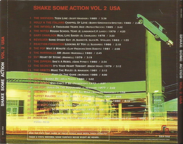 V.A. (パワーポップ、ネオモッズ・コンピ)  - Shake Some Action Vol.2 US (EU 限定再発 CD/ New)