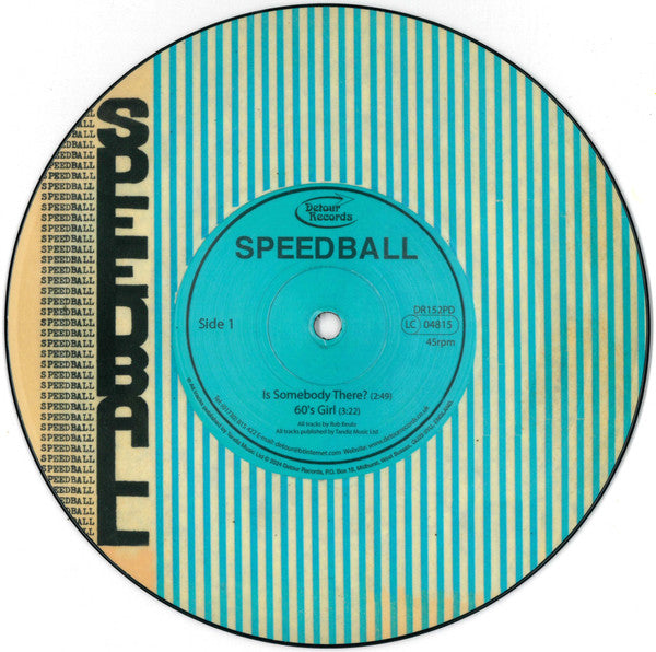 SPEEDBALL (スピードボール) - 60s Girl EP (UK 300枚限定プレス「ピクチャー」7"/New)