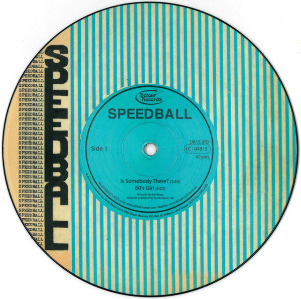 SPEEDBALL (スピードボール)  - 60s Girl EP (UK 300枚限定プレス「ピクチャー」7"/New)