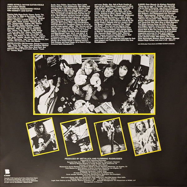 METALLICA (メタリカ) - Master Of Puppets (EU 限定再発「レッドヴァイナル」LP/ New)