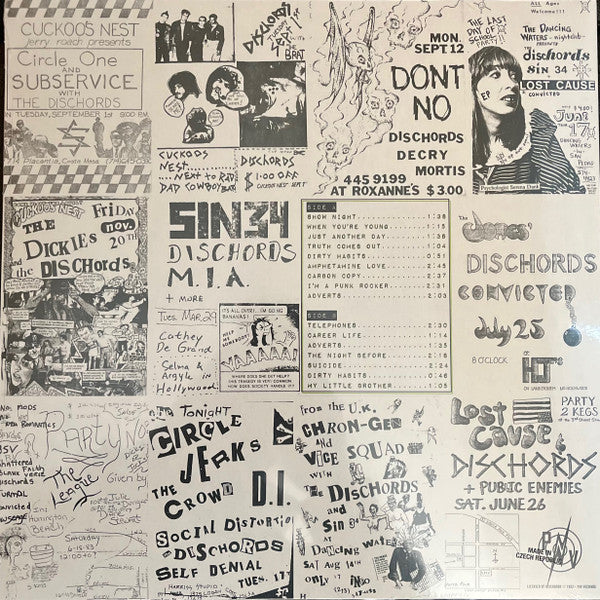 DISCHORDS (ディスコーズ) - When We Were Young (US 限定「ブラックヴァイナル」LP/ New)