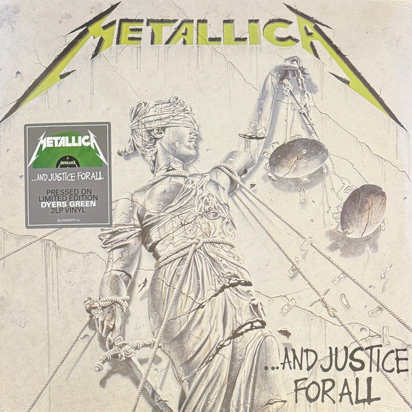 METALLICA (メタリカ) - … And Justice For All (EU 限定再発「グリーンヴァイナル」2xLP/ New)