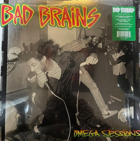 BAD BRAINS (バッド・ブレインズ) - Omega Sessions (US 限定再発「エメラルドヘイズ・ヴァイナル」LP/ New)