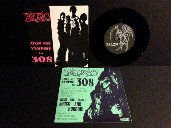 BALZAC (バルザック) - Atom Age Vampire In 308 (Japan 2025年「正規」限定再発 7"/ New) 2025年08月13日発売!