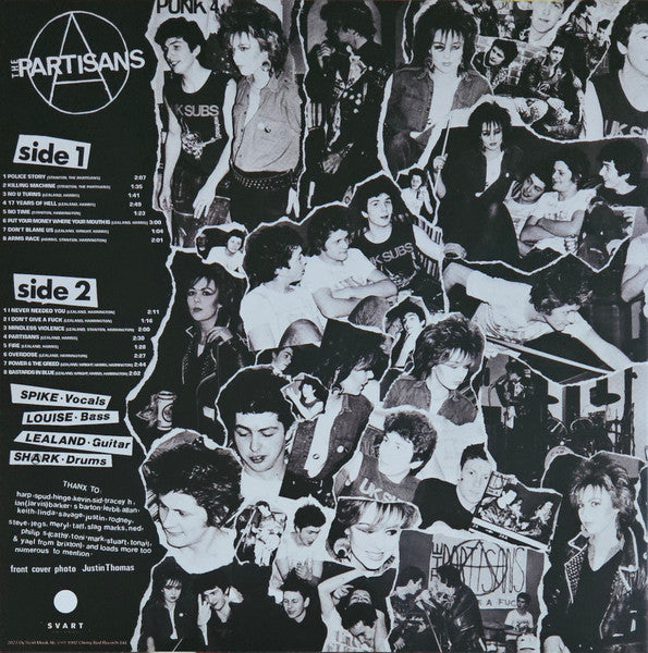 PARTISANS, THE (ザ・パルチサンズ) - Police Story (Finland 限定再発 LP/New) ファーストアルバム + 4曲!