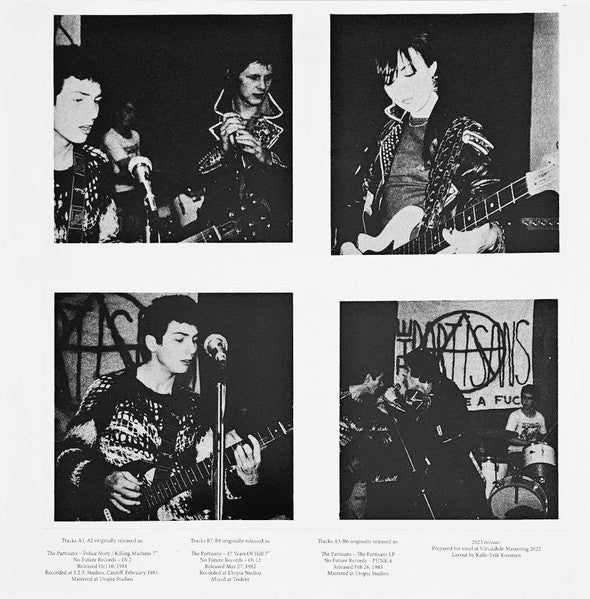 PARTISANS, THE (ザ・パルチサンズ) - Police Story (Finland 限定再発 LP/New) ファーストアルバム + 4曲!