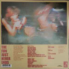 GOVERNMENT ISSUE (ガヴァメント・イシュー) - The Fun Just Never Ends (US 限定プレス再発 LP/ New) '85年サードアルバム!