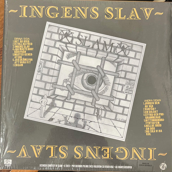 SLAM (スラム) - Ingens Slav (US 限定プレス再発 LP/ New)