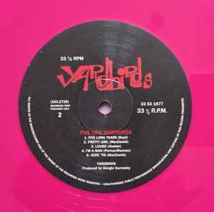 YARDBIRDS (ヤードバーズ) - FIVE LIVE YARDBIRDS (2024 RSD 2500枚限定再発「クリアレッド・ヴァイナル」LP/New)