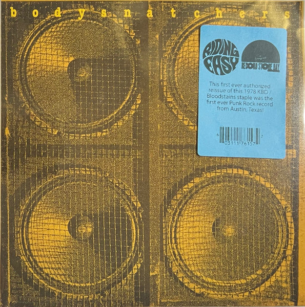 BODYSNATCHERS, THE (ザ ・ボディースナッチャーズ) - The Bodysnatchers (US RSD 2024「1,000枚限定再発」7"/ New)