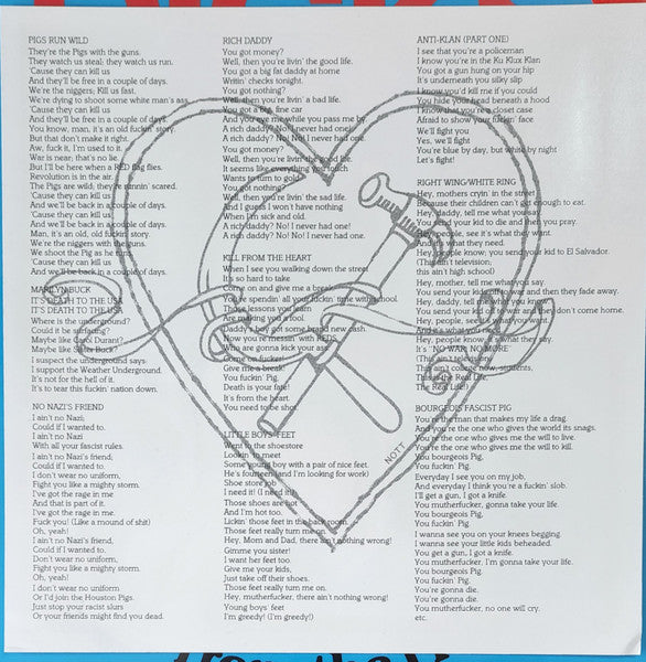 DICKS, THE (ザ・ディックス) - Kill From The Heart (US 正規再発「限定クリアレッドヴァイナル」LP/ New) '83年ファーストアルバム!