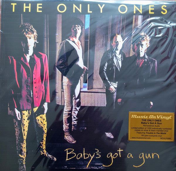 ONLY ONES, THE (ジ・オンリー・ワンズ) - Baby's Got A Gun (EU 1,000枚限定ナンバリング入再発180グラム「銀/黒マーブルヴァイナル」LP/New)
