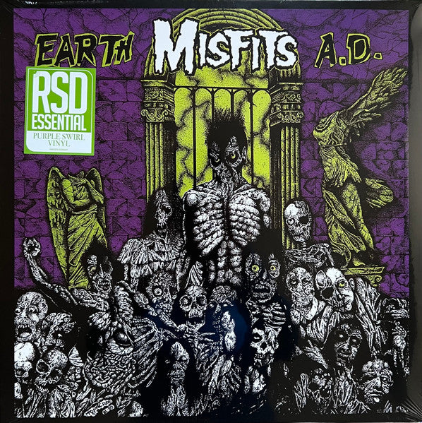 MISFITS (ミスフィッツ) - Earth A.D. / Wolfs Blood (US '24 正規再発「RSD Essential 限定パープルヴァイナル」LP/ New) '83年セカンドアルバム!