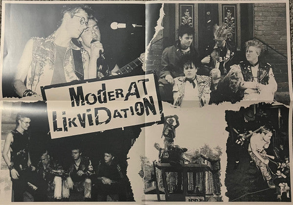 MODERAT LIKVIDATION (モデラット・リクビデーション) - 1983 The Studio Recordings (US 限定プレス「ブラックヴァイナル」LP/ New) ポスター付!